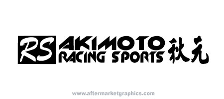 RS Akitomo Decals 02 - Pair (2 pieces)